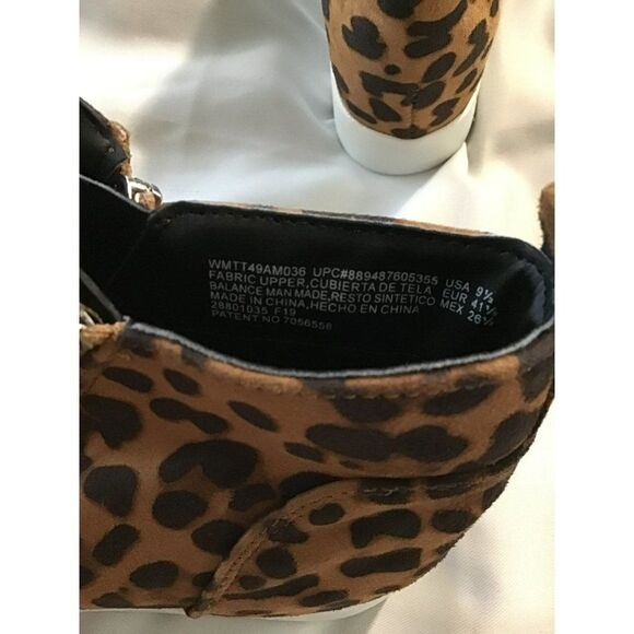 Time and Tru Women’s Leopard Print Ankle Sneakers - Picture 9 of 9